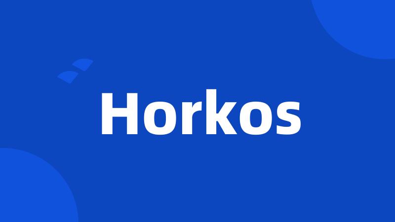 Horkos