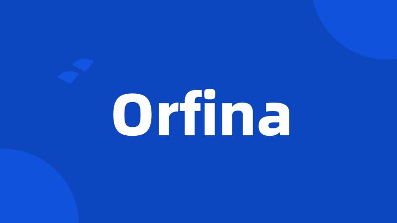 Orfina