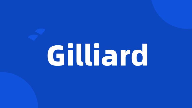 Gilliard