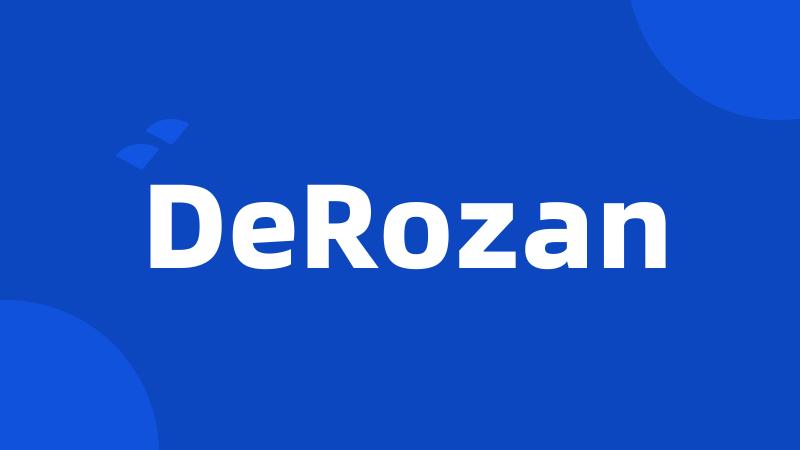 DeRozan