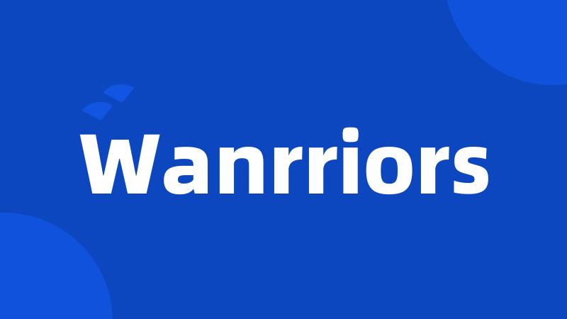 Wanrriors