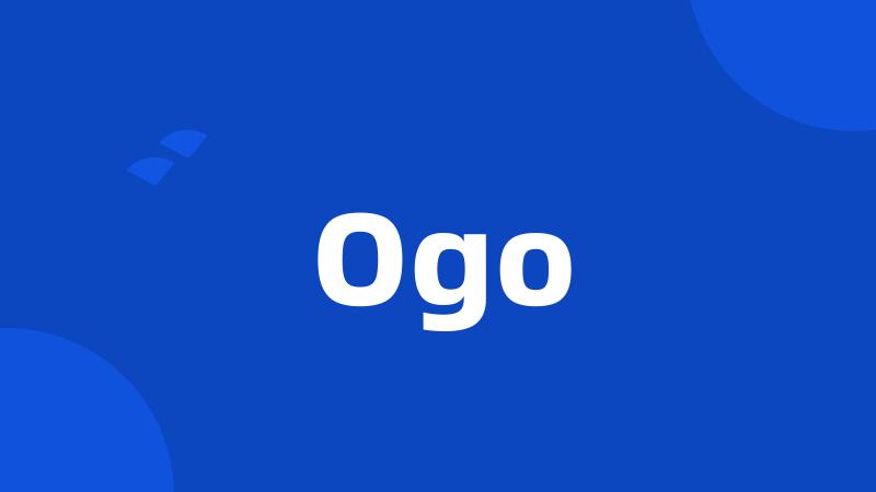 Ogo