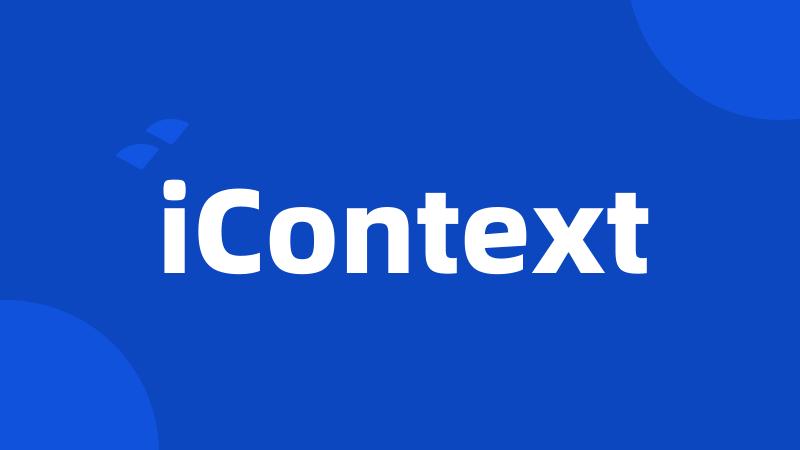 iContext