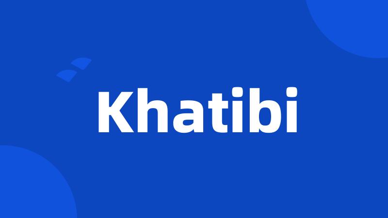 Khatibi