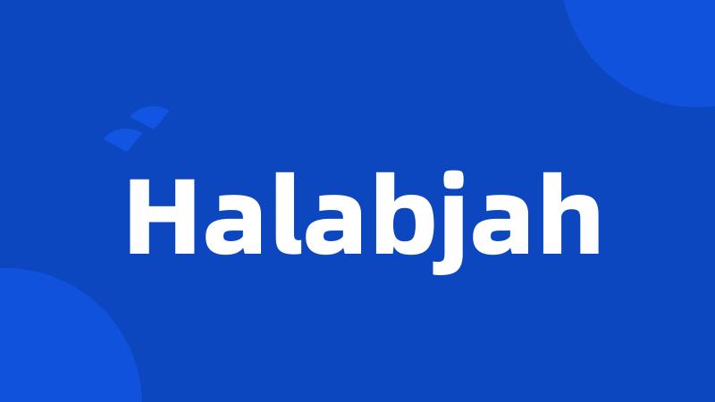 Halabjah
