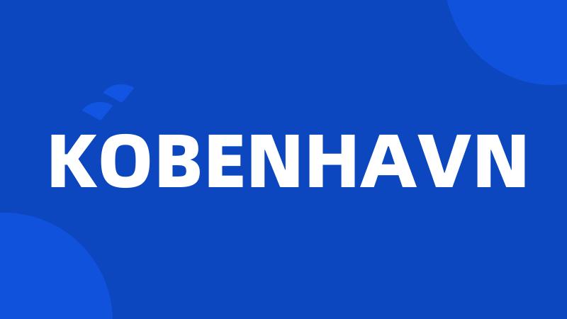 KOBENHAVN