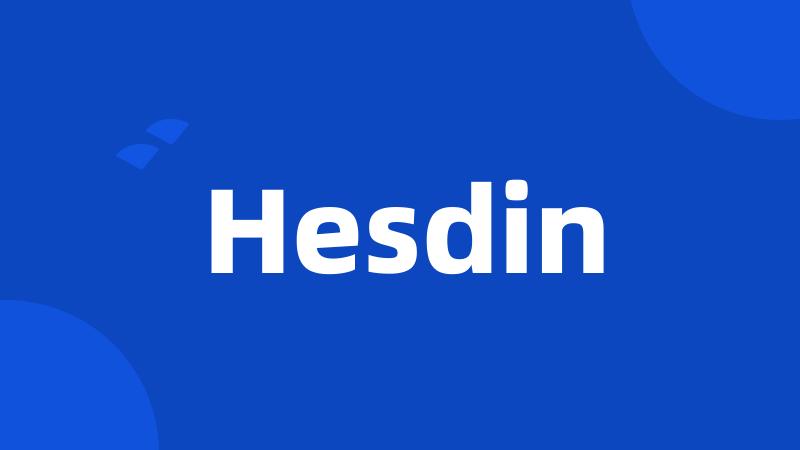 Hesdin