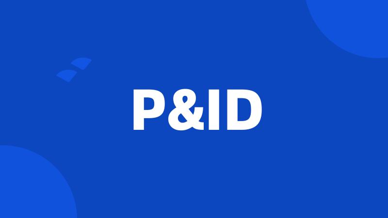 P&ID