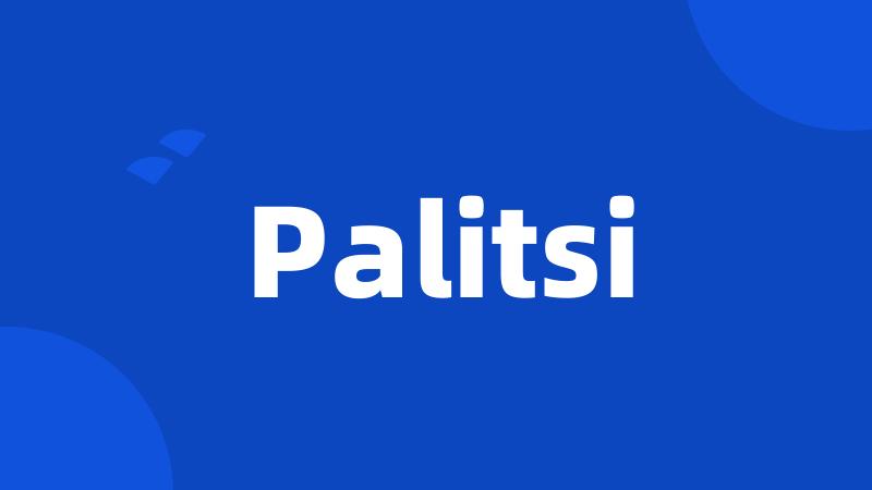 Palitsi