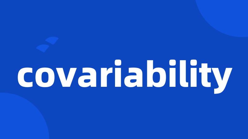 covariability