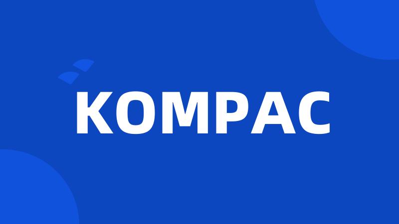 KOMPAC