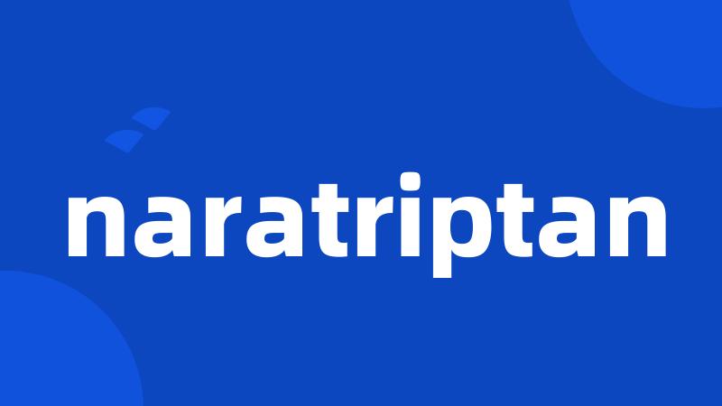 naratriptan