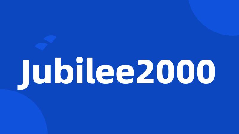 Jubilee2000