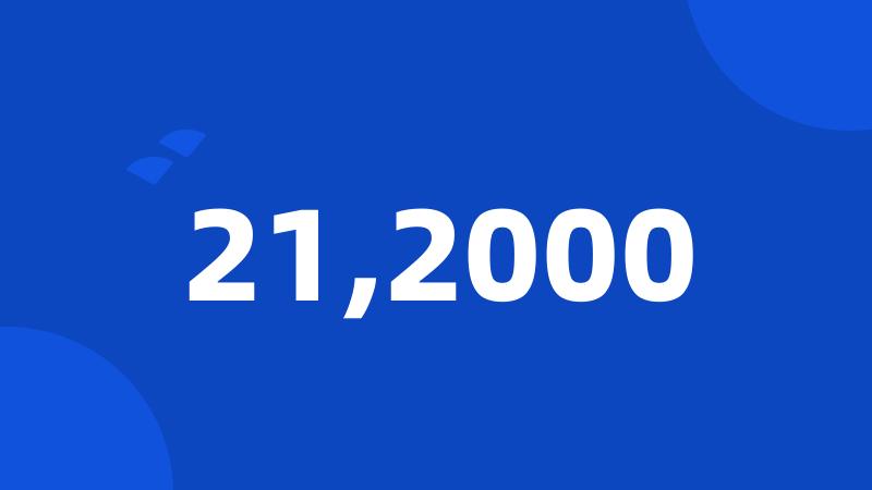 21,2000