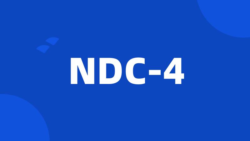 NDC-4