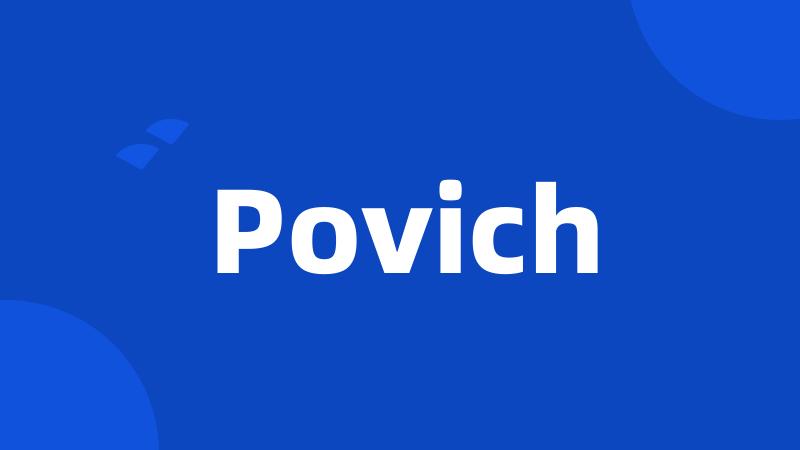 Povich