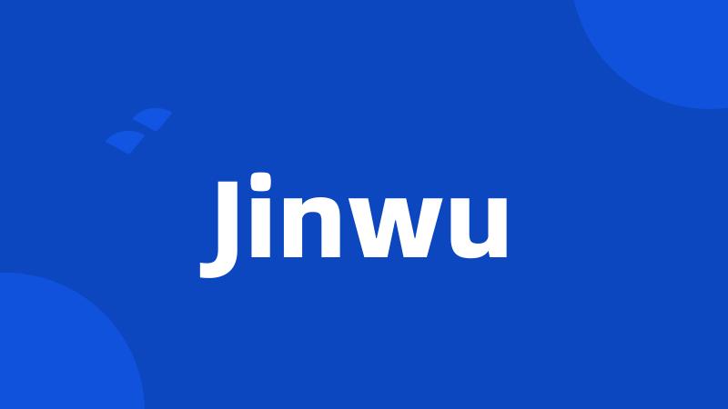 Jinwu