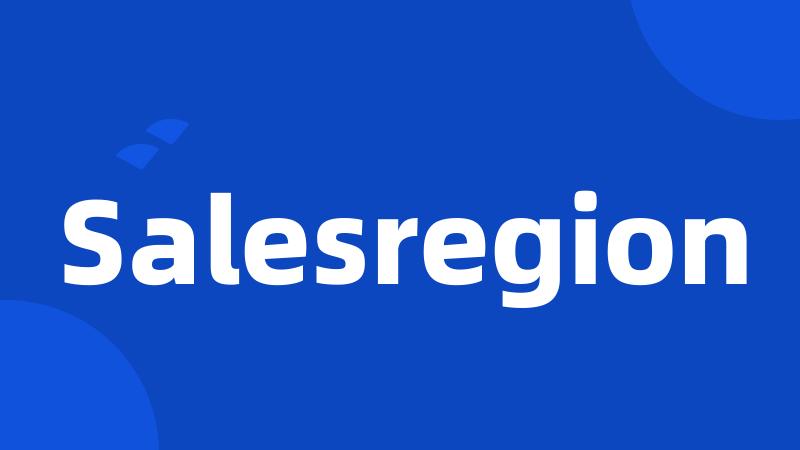 Salesregion