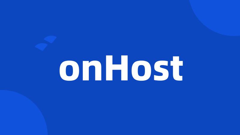 onHost