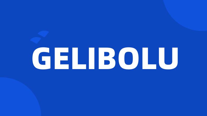 GELIBOLU