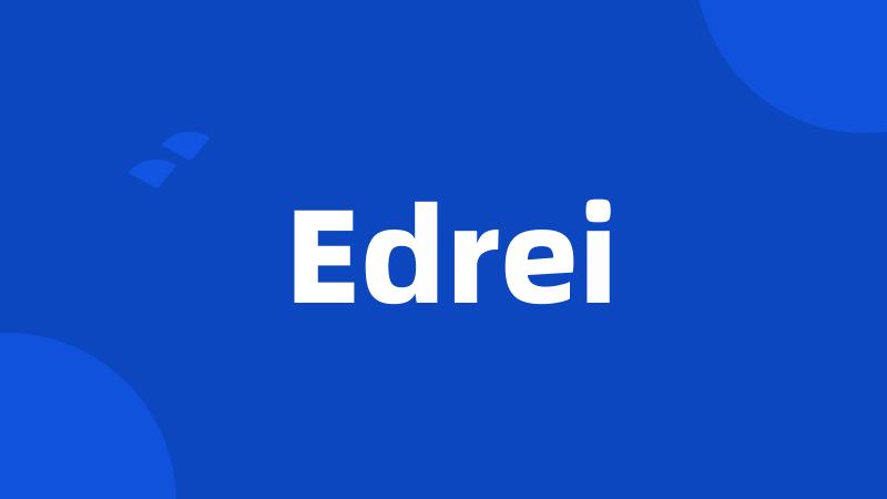 Edrei