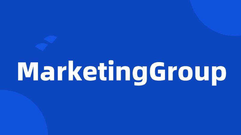 MarketingGroup