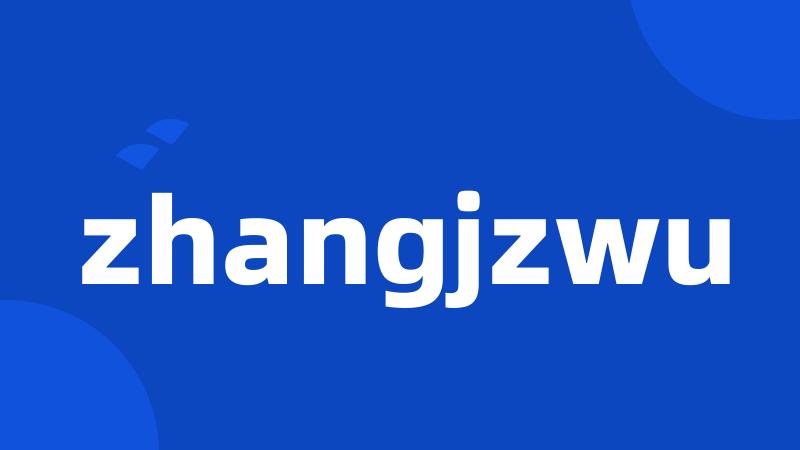 zhangjzwu