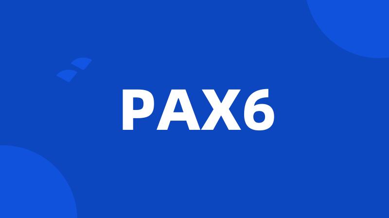 PAX6