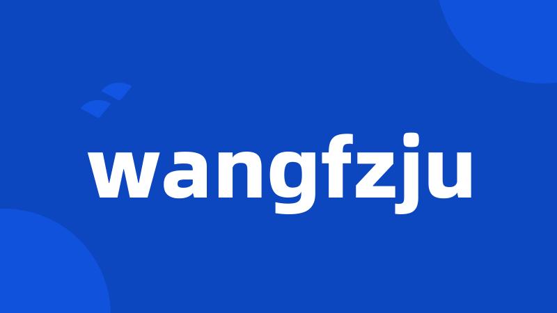 wangfzju