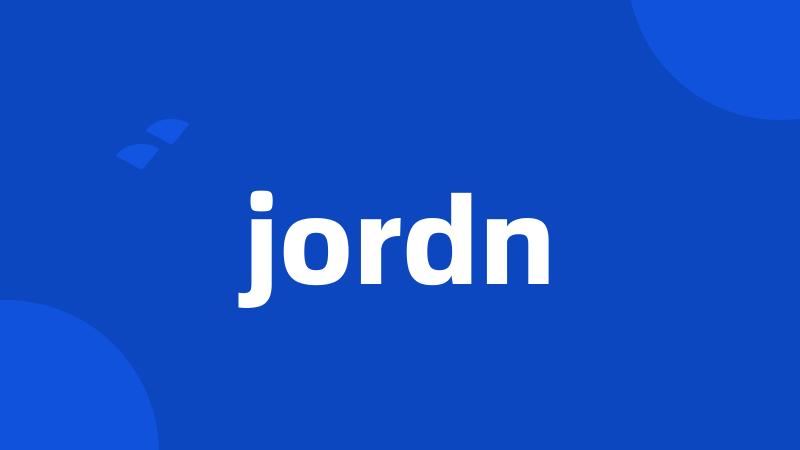 jordn