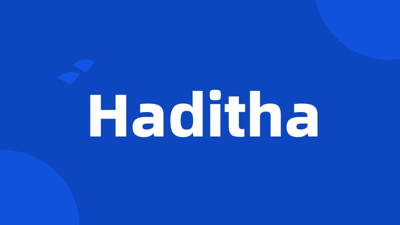 Haditha