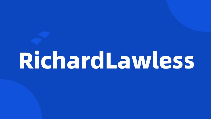 RichardLawless