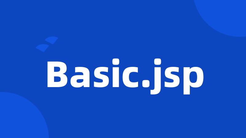 Basic.jsp