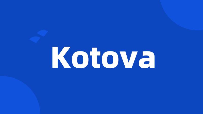 Kotova