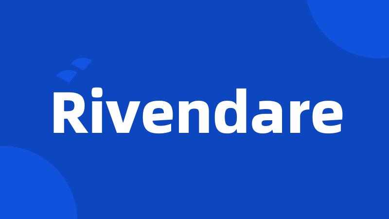 Rivendare