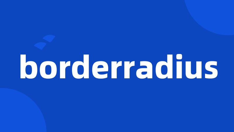 borderradius