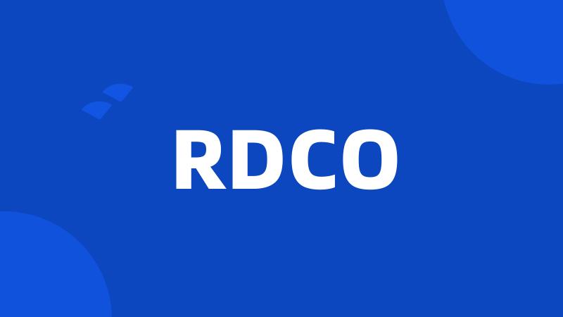 RDCO