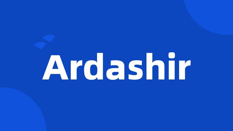 Ardashir