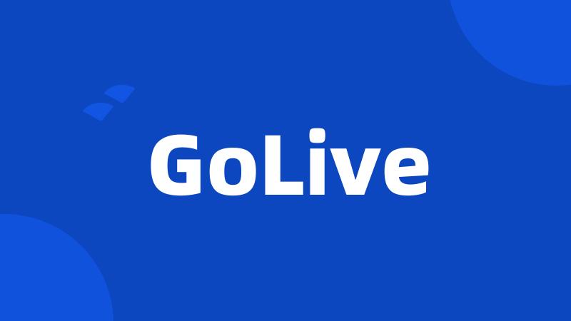 GoLive