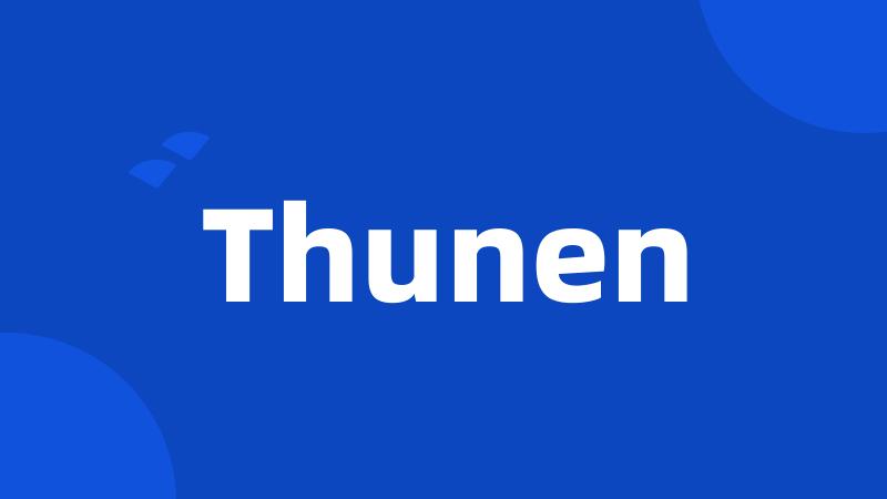 Thunen