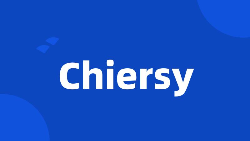 Chiersy