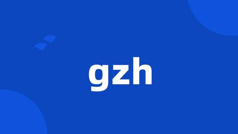 gzh