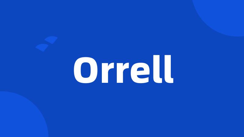 Orrell