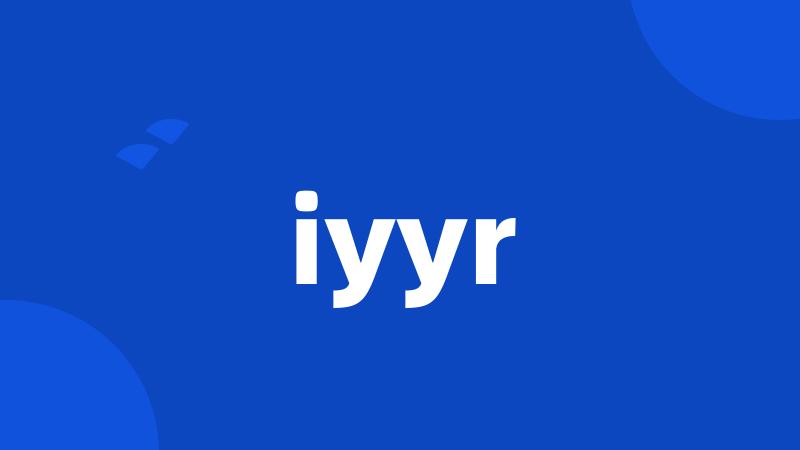 iyyr