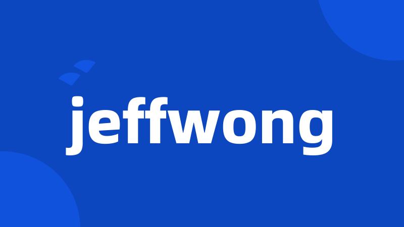 jeffwong