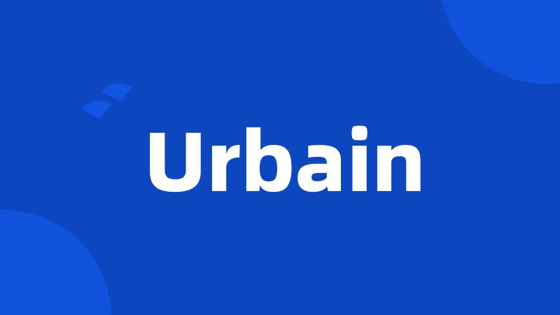 Urbain