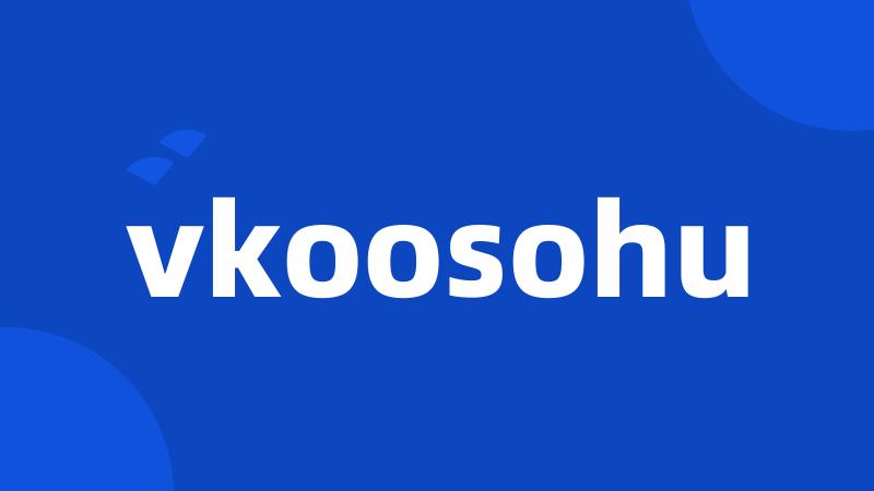 vkoosohu