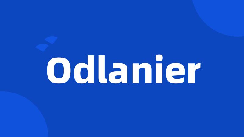 Odlanier