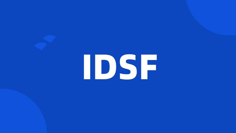 IDSF