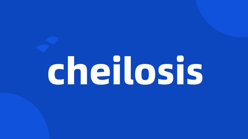 cheilosis